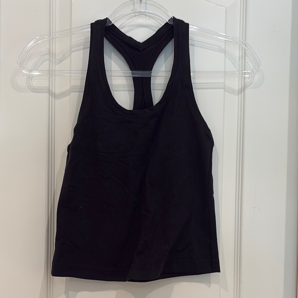 Lululemon Black Racerback Tank Top